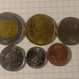 Канада-набор-6 монет. Картинка 1